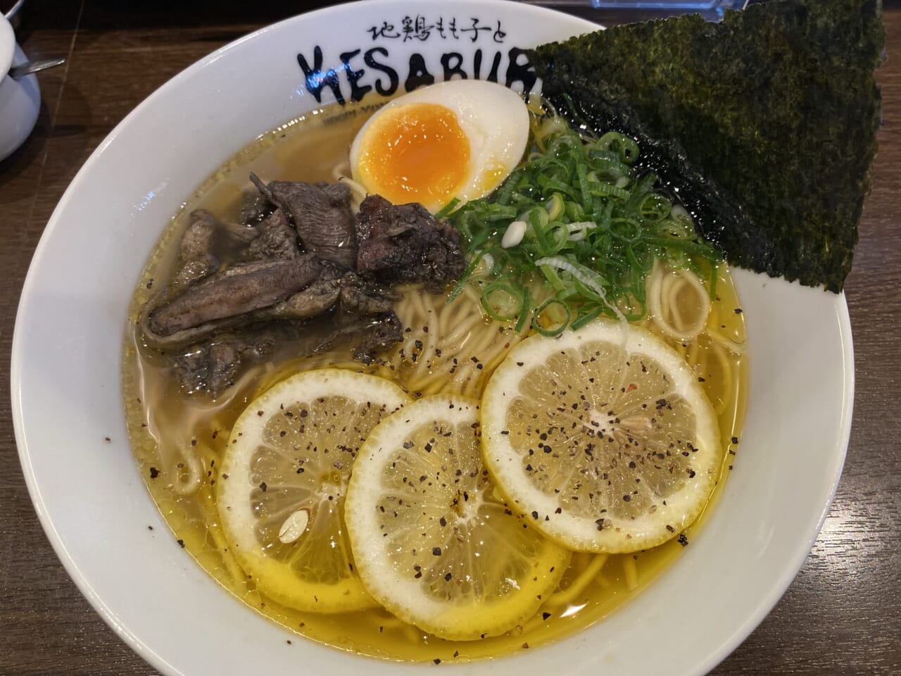 宮崎市グルメ 開店 宮崎ラーメン 地鶏もも子とけさぶろう商店 加納店 画像1