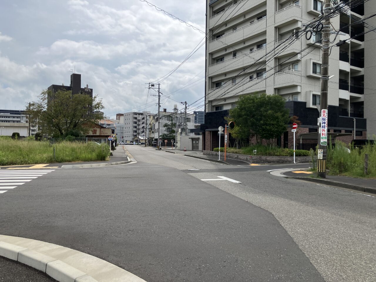 2025年江平中町建築計画南側