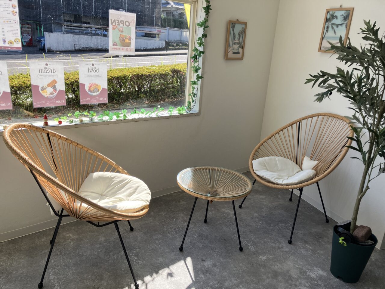 2025年アサイー工房宮崎店店内2