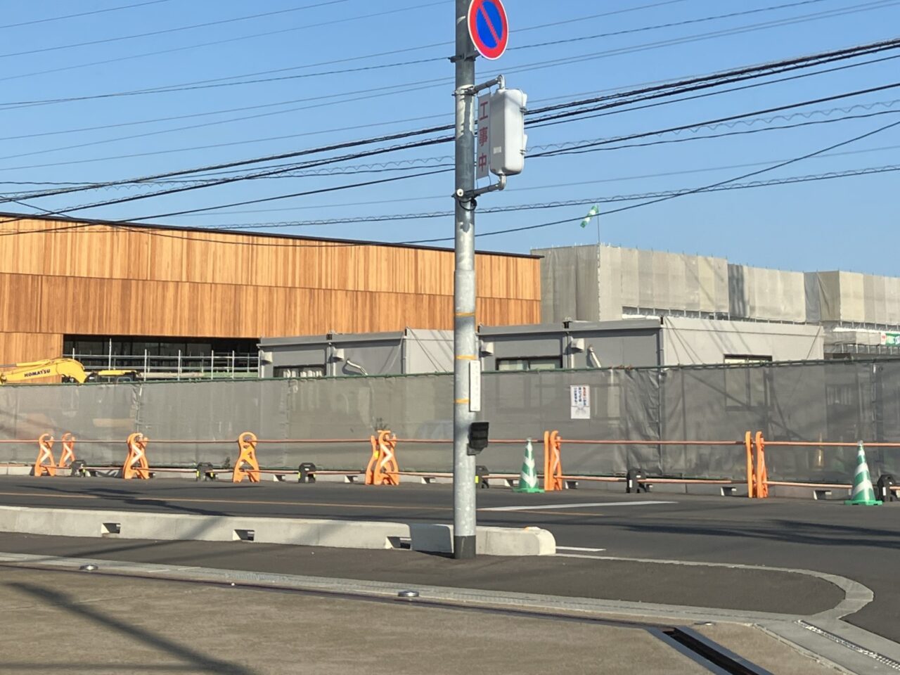 2025年クロスモール花ヶ島北側