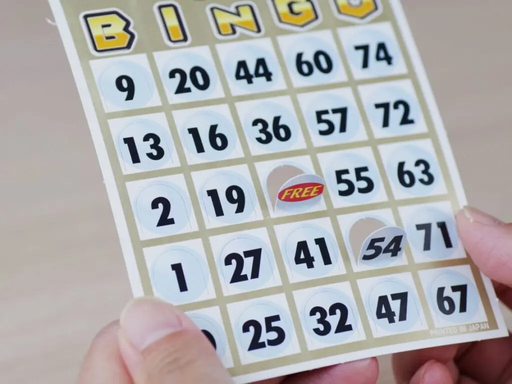 ビンゴカード