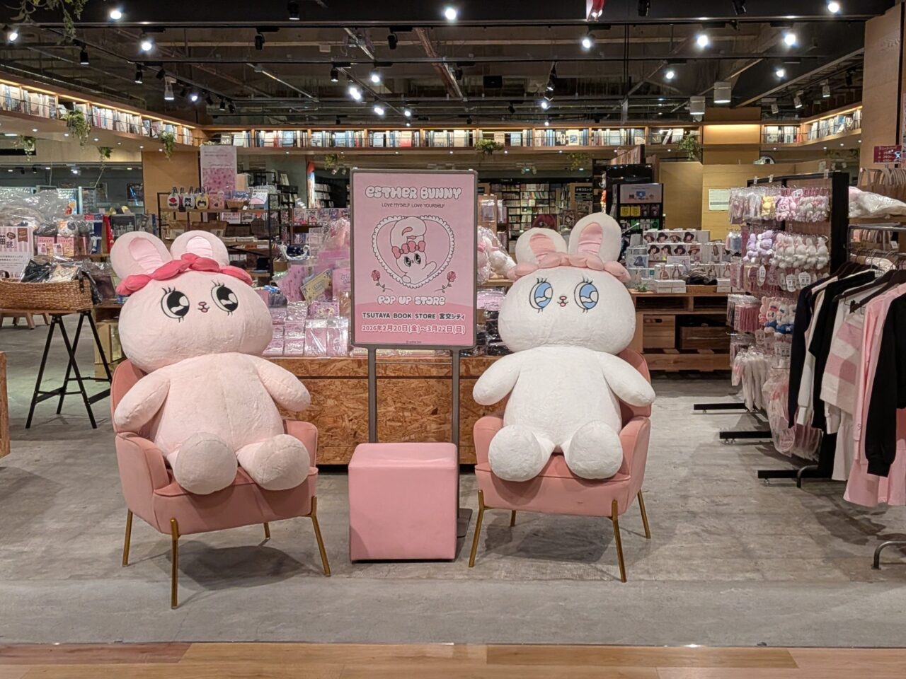 2026年ESTHER BUNNY POPUPSTORE